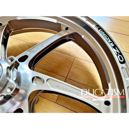 Titanium anodized 5/9 In stock in Italy DUCATI PanigaleV4 Forged wheel set OZ-Racing GASS RS-A Panigale 1299 1199 StreetFighterV4 DU102012G-60T -60B