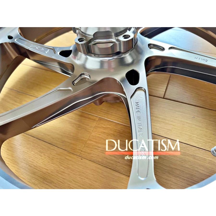 Titanium anodized 5/1 Italy in stock DUCATI PanigaleV2 Forged wheel set OZ-Racing GASS RS-A F:3.5J-Rear 5.5J Panigale V2 StreetFighterV2 DU102012G-55T