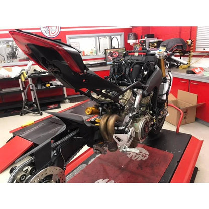5/15 In stock in Italy PIEROBON DUCATI Panigale V4/V4R STK Ultra-lightweight Aluminum Racing STK Panigale V4 Front Frame - with Headlight Holder Pierobon Ducati Panigale F10400A0502A