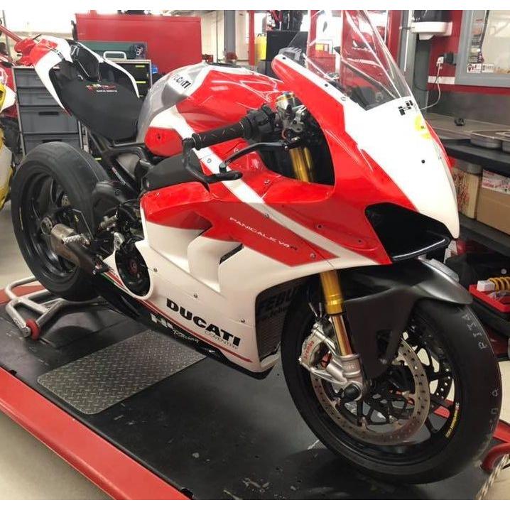 5/1 Italy in stock PIEROBON DUCATI Panigale V4/V4R STK Ultra-lightweight Aluminum Racing STK Panigale V4 Front Frame - with Headlight Holder Pierobon Ducati Panigale F10400A0502A