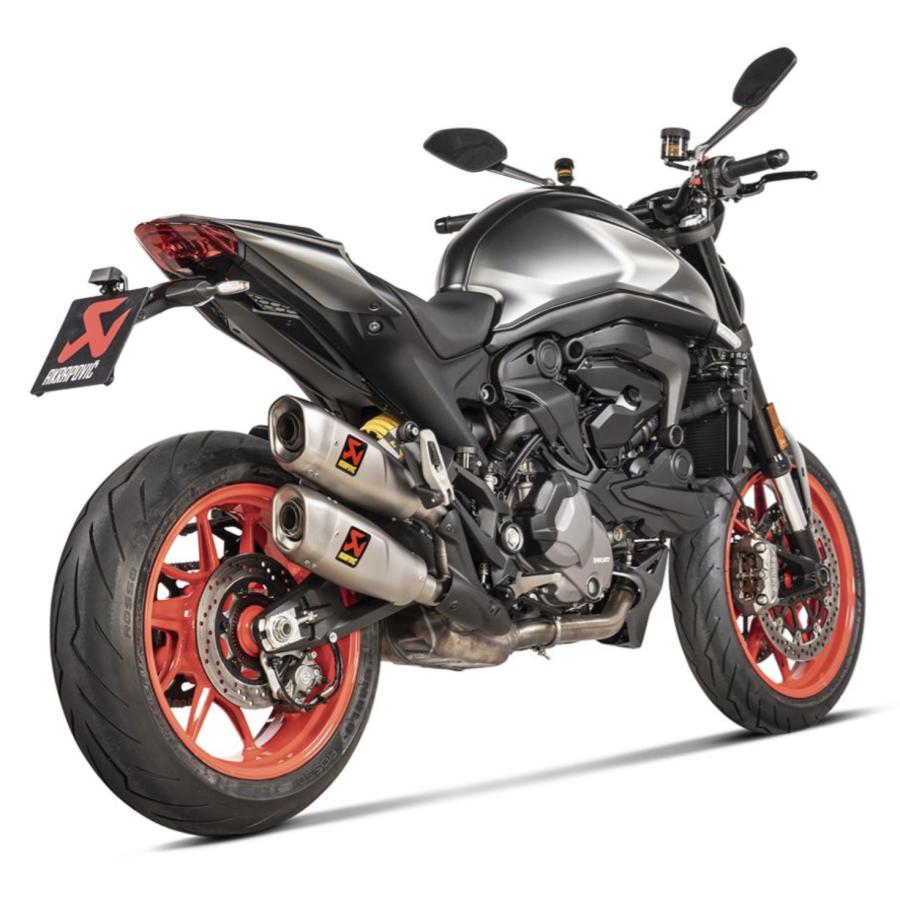 8/28イタリア在庫あり アクラポヴィッチ DUCATI MONSTER 937 950 2022-2023 リンクパイプ ステン L-D9 –  DUCATISM