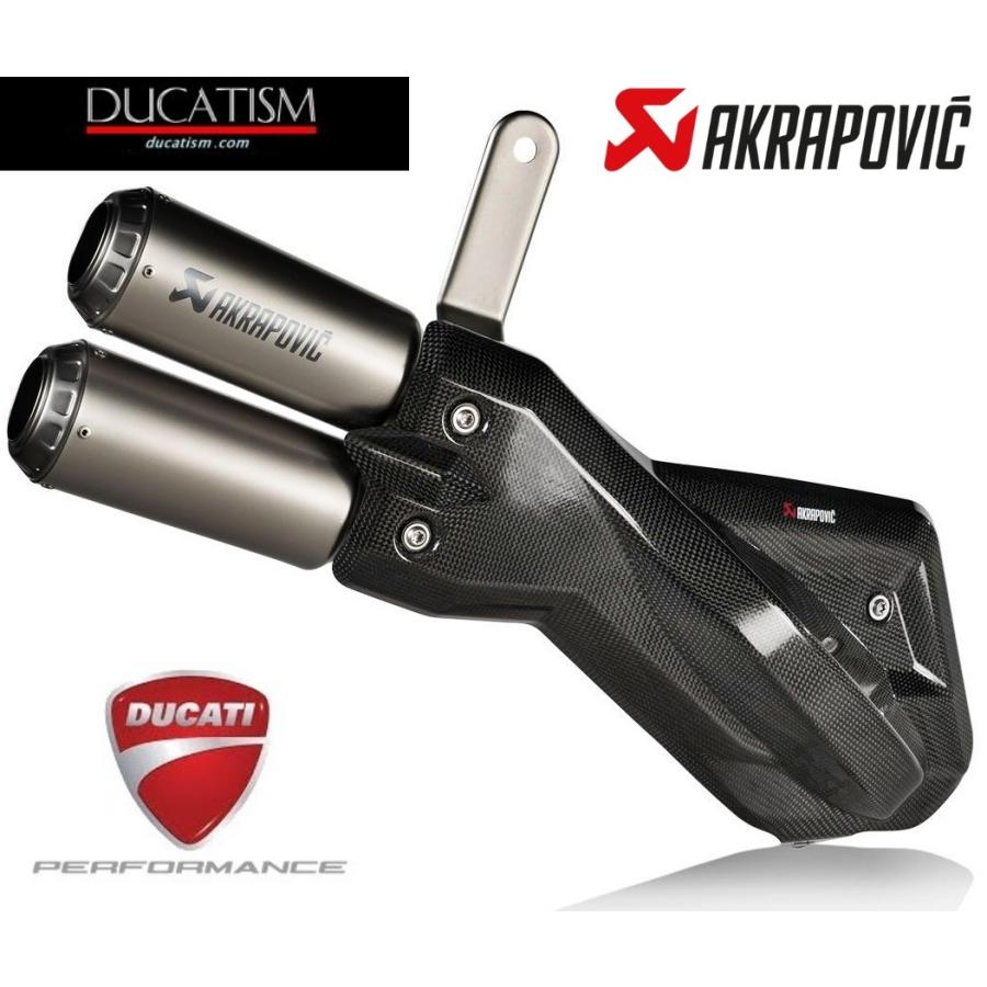 5/7 Italy in stock Ducati MULTISTRADA 950 950S V2 2022 e5 approved silencer Akrapovic DUCATI Multistrada S-D9SO18-HIFFT