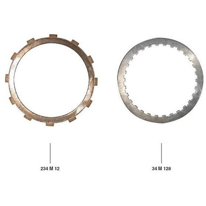Surflex S1421 Dry Clutch Disc MHR Sintered Metal Type For Dry Model MHR900(82-83)/1000MHR/Mille(82-84)