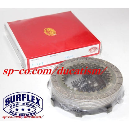 Surflex S1425 Wet Clutch Disc DUCATI Bevel 750SS/900SS Bevel Reinforced Type with Spring