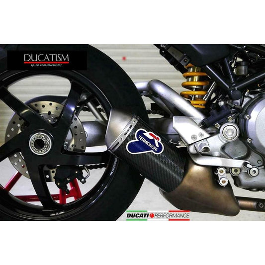 5/9 In stock in Italy Termignoni Short MonsterS4R/S4RS Testastretta Carbon Silencer DUCATI Monster Slip-on Muffler TERMIGNONI