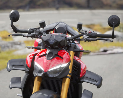 DUCATI 2025-2026 StreetFighter V4 Carbon Fiber Wing Set (Part Number 96982121AA) - Genuine DP Part