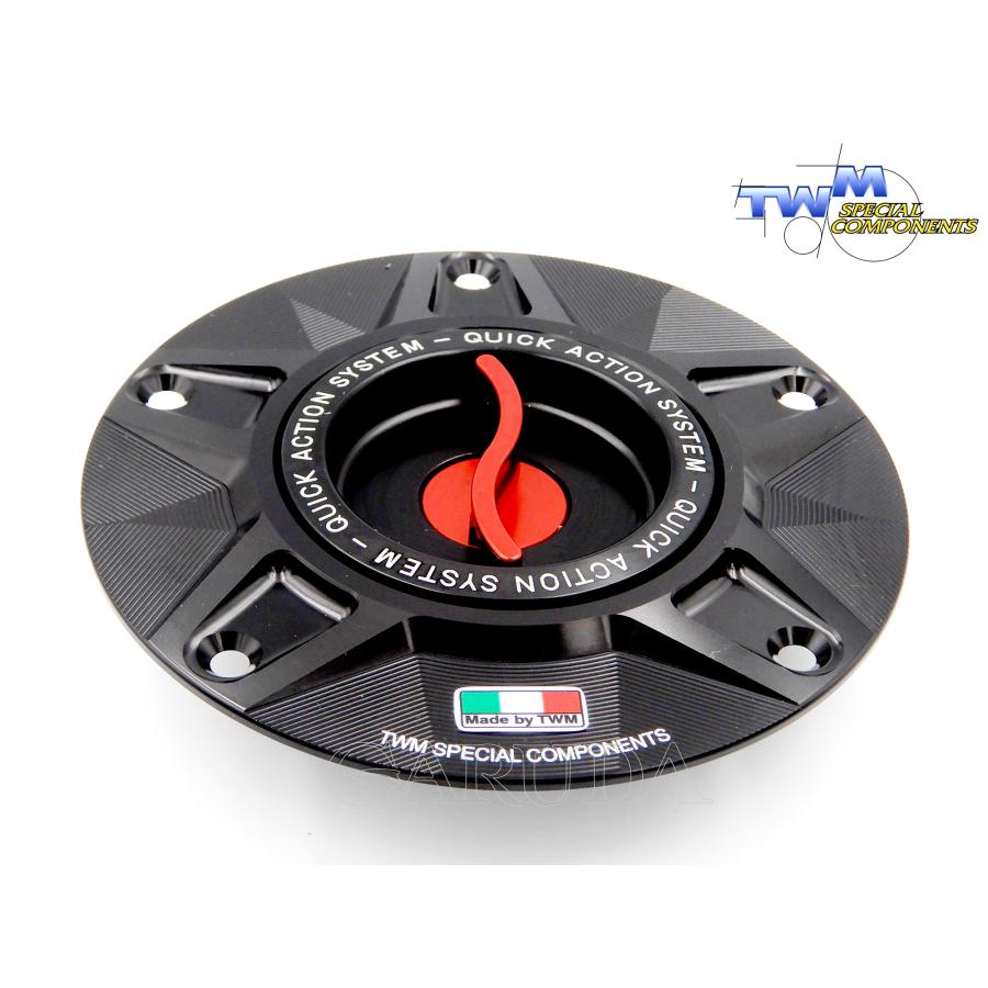 あすつく TWM レーシングタンクキャップ クイック DUCATI 2025