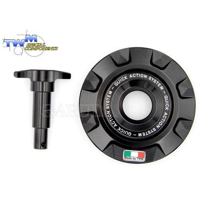 TWM レーシングタンクキャップ クイック DUCATI ハイパーモタード698 19-25  TDPR09 N