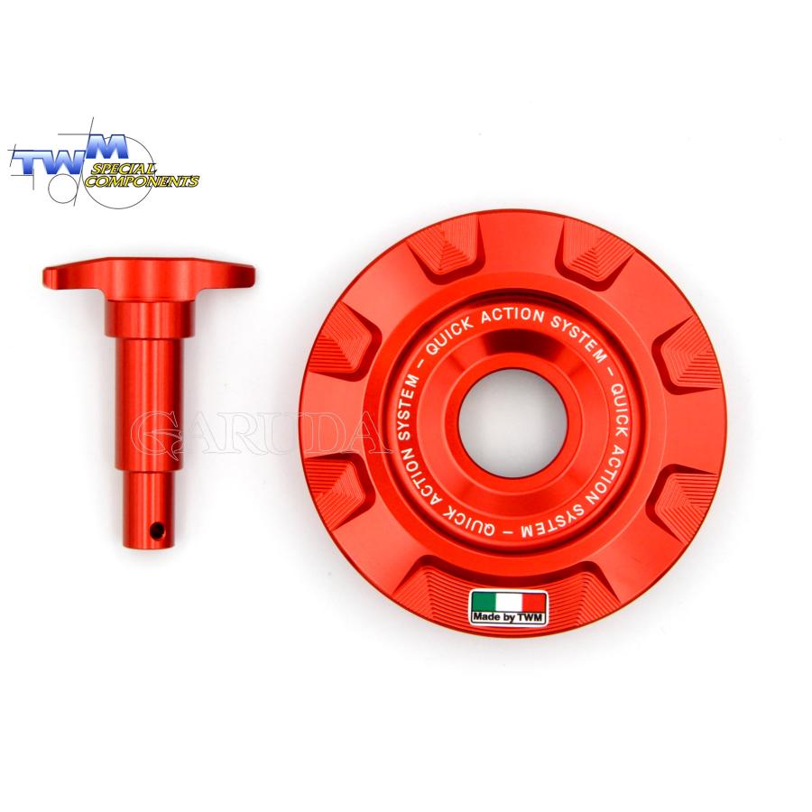 TWM レーシングタンクキャップ クイック DUCATI ハイパーモタード698 19-25  TDPR09 N