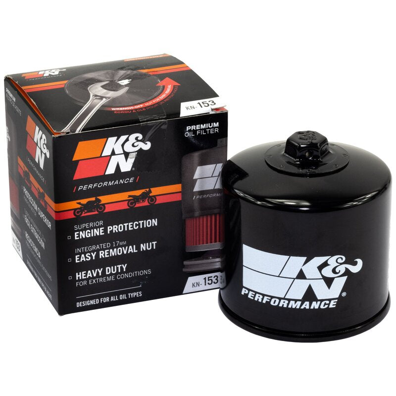 In stock K&N DUCATI KN-153 Ducati oil filter KN153 All Models