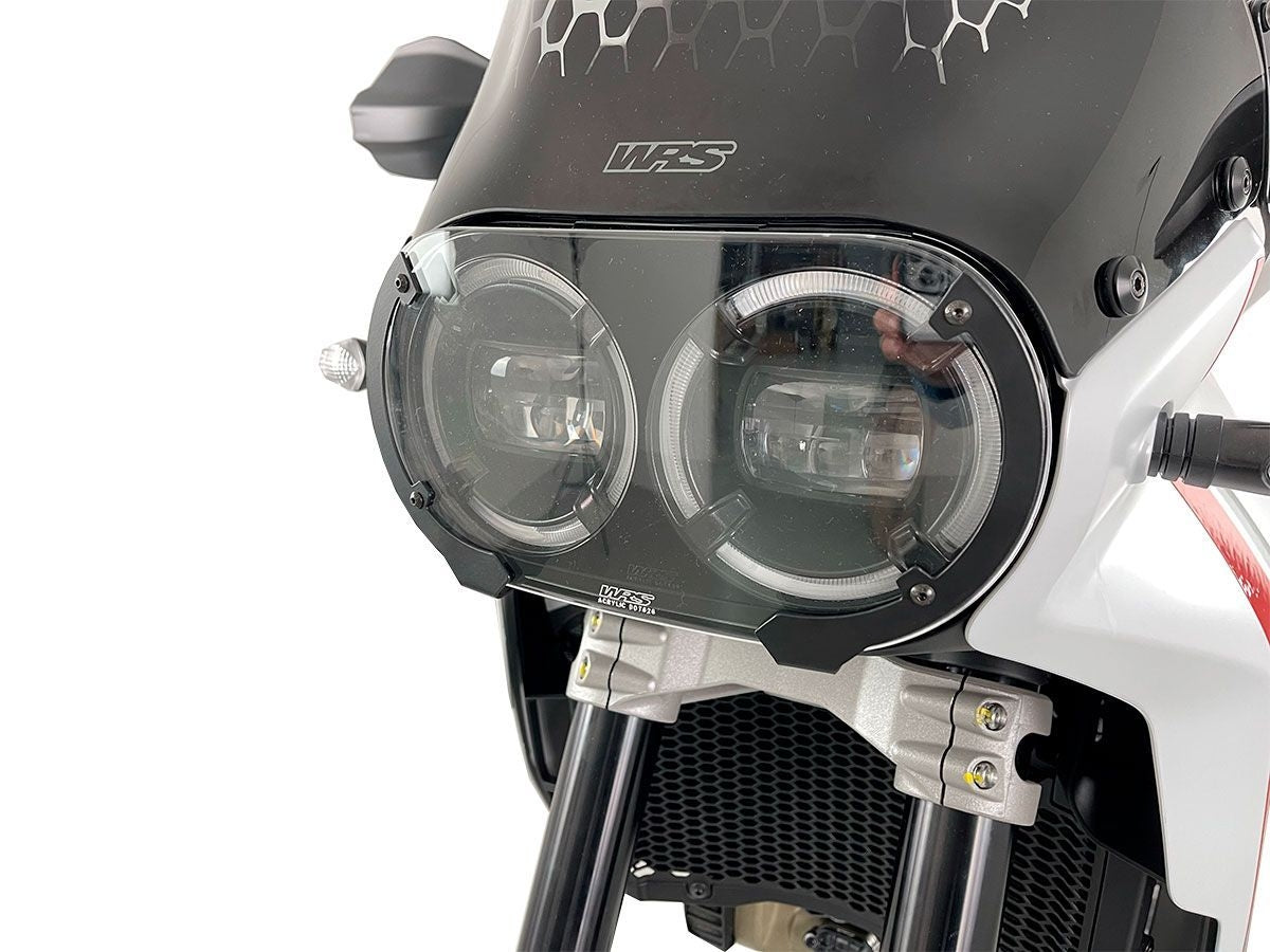 WRS DUCATI DesertX Headlight Protection Lens DU027T DesertX Ducati