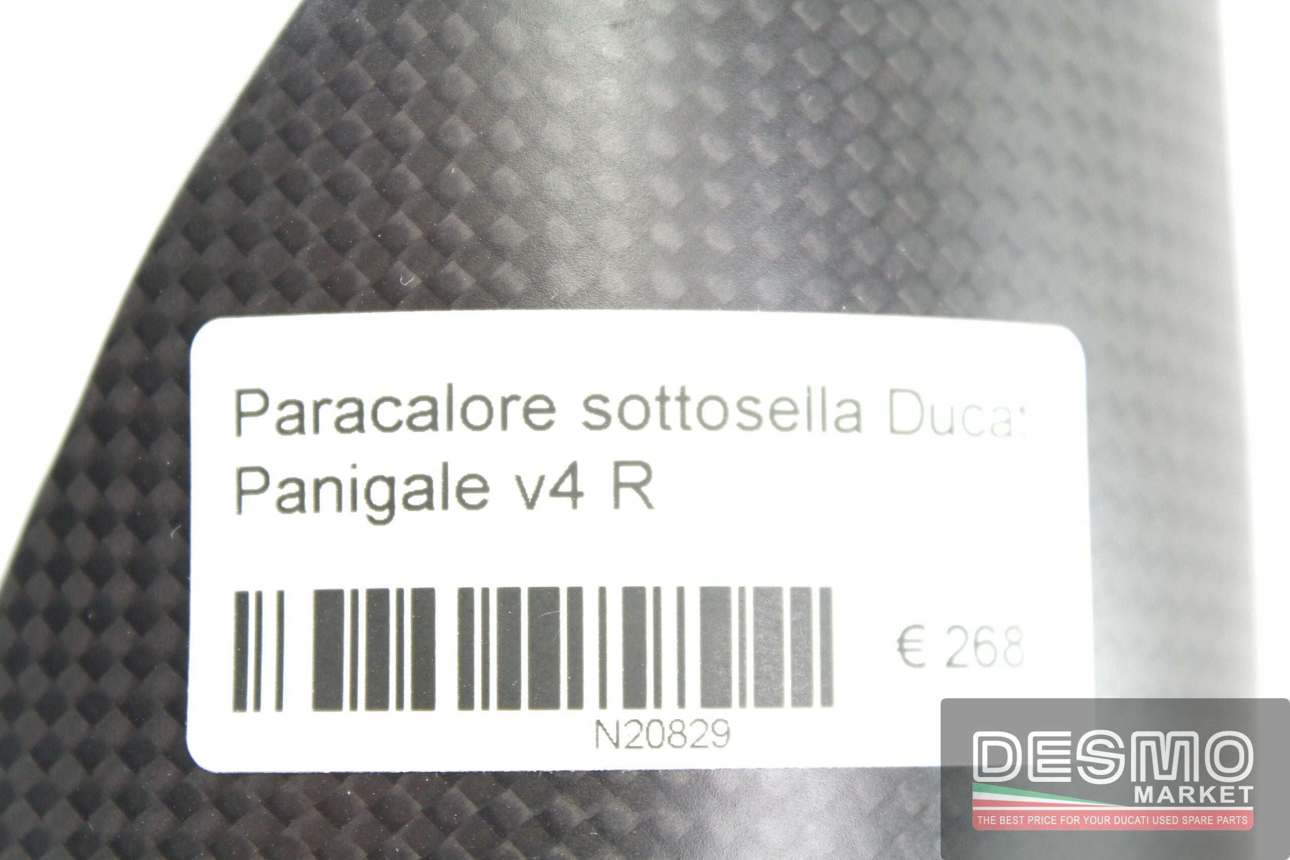 DUCATI パニガーレ V4R 2023-2024 カーボン製ヒートガードドゥカティ DP 純正 Panigale V4R 4611130 –  DUCATISM