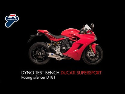 4/26イタリア在庫あり テルミニョーニ D18109440ITC Ducati SuperSport 2016-2020 レーシング スリップオン サイレンサー TERMIGNONI D181 スーパースポーツ