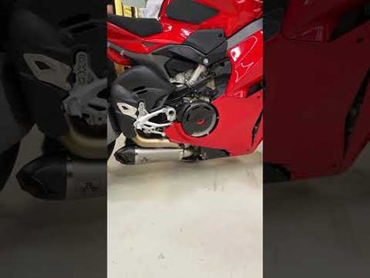DUCATI 2025 Panigale V4 ARROW 71163PK Full Titanium Slip-On Silencer (2-month lead time)