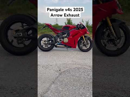DUCATI 2025 Panigale V4 ARROW 71163PK Full Titanium Slip-On Silencer (2-month lead time)
