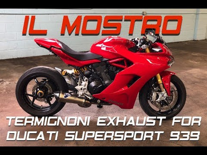 Termignoni D18109440ITC Ducati SuperSport 2016-2020 Racing Slip-on Silencer D181 