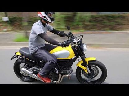 AELLA DUCATI SCRAMBLER AE-42027 スクランブラー 車検対応サイレンサー Scrambler800 2021～23 2BL-3K00 シルバー