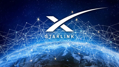 Starlink Starlink Satellite Internet Communications Full set of antennas, base, cables, and Wi-Fi router ready to use