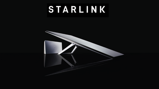 Starlink Starlink Satellite Internet Communications Full set of antennas, base, cables, and Wi-Fi router ready to use