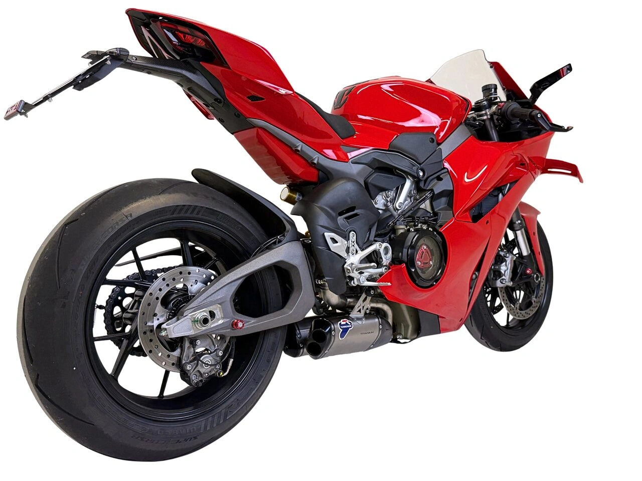 DUCATI 2025-2026 Panigale V4 Slip-On Exhaust Unit D23509440INA Termignoni, in stock in Italy.