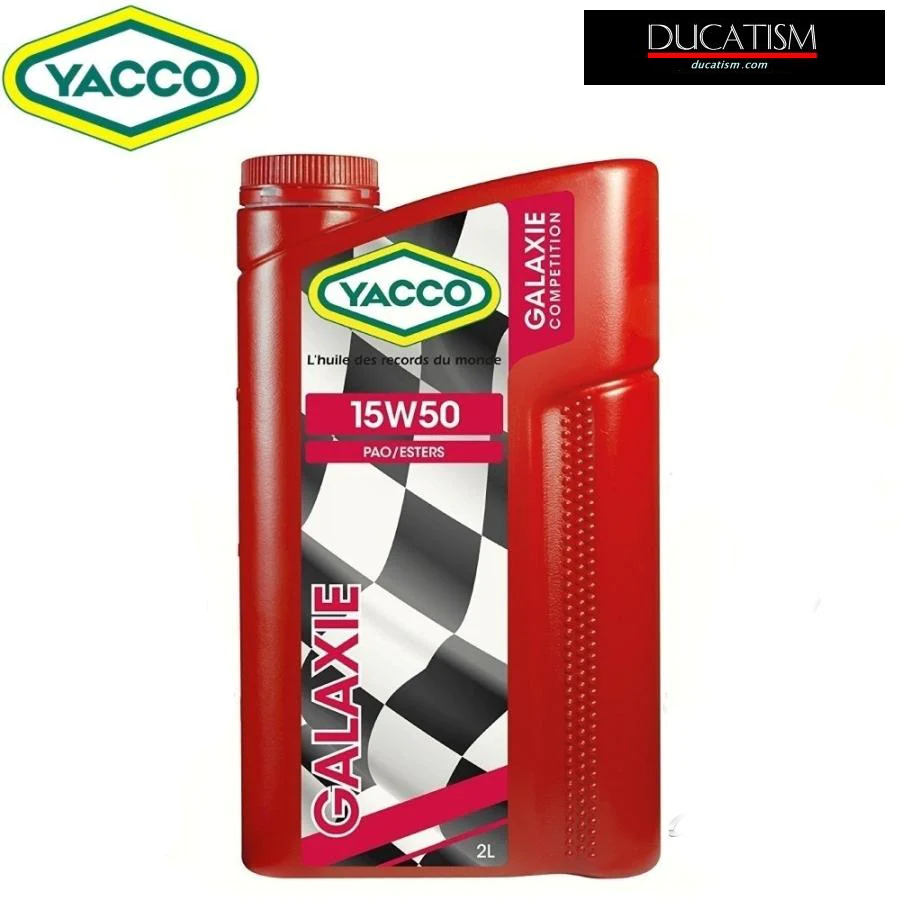 In stock 15W-50 YACCO GALAXIE 2L Bottle 1 Domestic Regular Import Yakko Galaxy Engine Oil